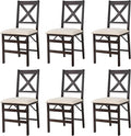 COLAMY Folding Dining Chairs Set of 6, Foldable Chairs by COLAMYINC
