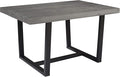 Walker Edison Andre Modern Solid Wood Dining Table, 52 Inch by WalkerEdison