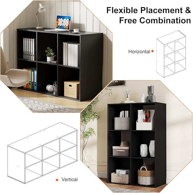 Sweetcrispy 6 Cube Storage Organizer - Image 4