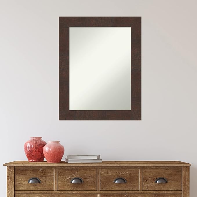 Amanti Art White Bathroom Mirror - Image 6
