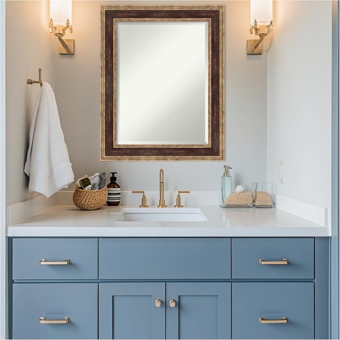 Amanti Art Bronze Bathroom Mirror - Image 6