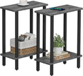 TUTOTAK Small Side Table, Narrow End Table, Skinny Sofa Table, Slim Nightstand by WelcometotheTUTOTAKHome