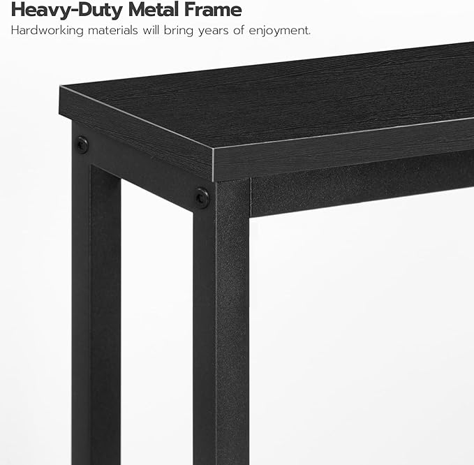 HOOBRO 2 Pack 47.2" Narrow Console Table - Image 8