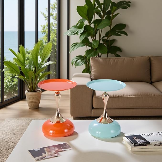 Stylish Hourglass Side Table - Image 7