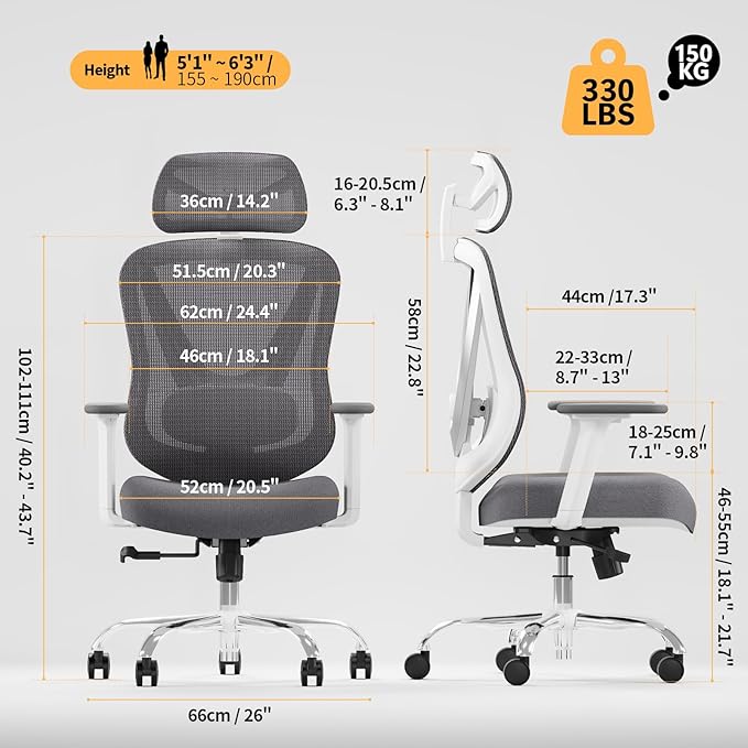 Ergonomic Mesh Office Chair - Image 2