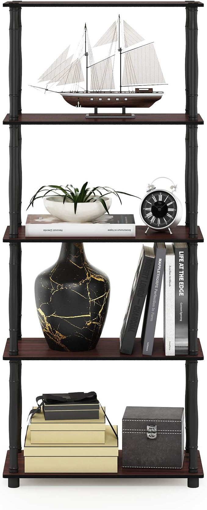 Furinno Turn-N-Tube 5-Tier Multipurpose Shelf / Display Rack / Storage Shelf / - Image 4