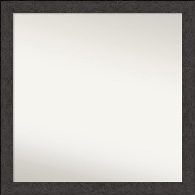 Amanti Art Brown Bathroom Mirror by AmantiArt