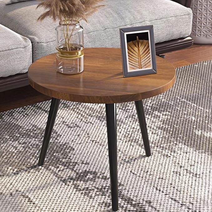 Set of 2 Coffee Table, Nesting Side Table, Living Room Sofa End Table - Image 6