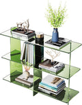 Acrylic Bookshelf, Small 3 Tier Open Bookcase by AcrylicFurnitureHomeDecor