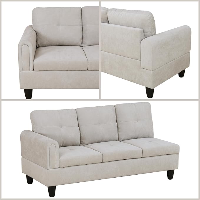 L Shaped Sectional Couches, Modern Modular Sectional Sofa - Image 6