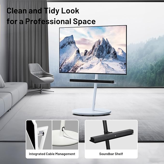WALL Seven Stand A2 Grand | Rolling TV Stand - Image 3