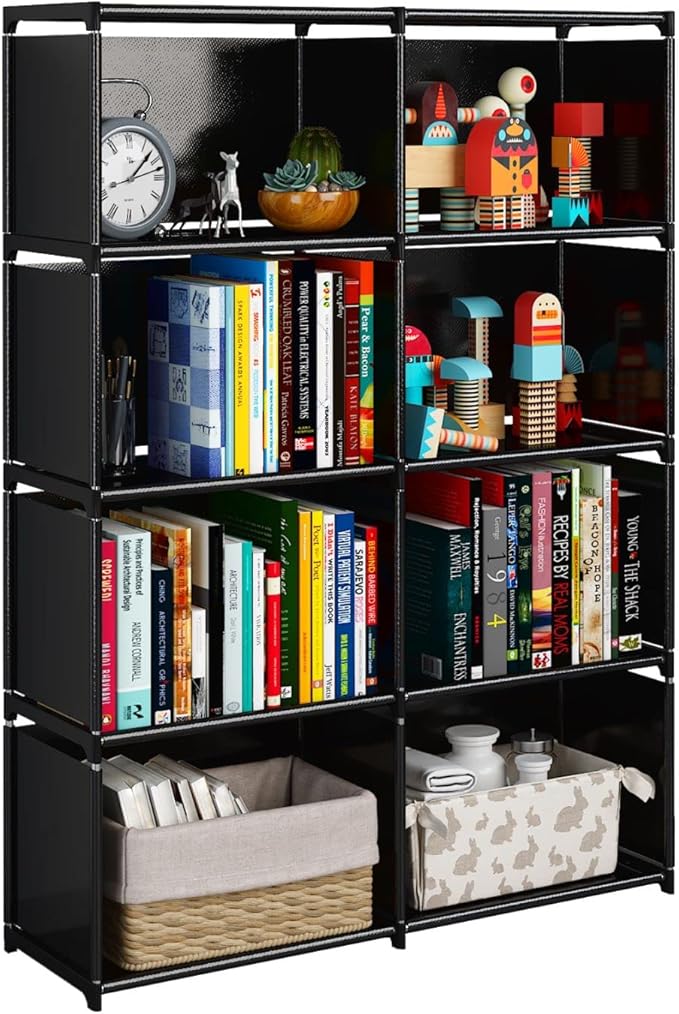 JIUYOTREE 5-Tiers Portable Bookshelf by JIUYOTREE