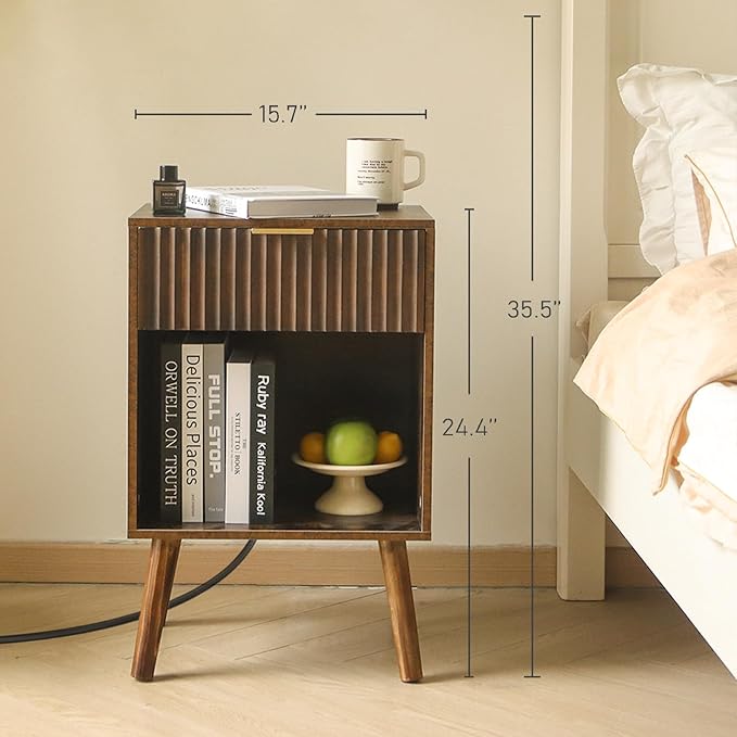 Mid Century Modern Nightstand - Image 3
