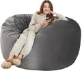 HABUTWAY Bean Bag Chair: Giant 5' Memory Foam Furniture Bean Bag Chair - 5Ft by HABUTWAYMakeYourLifeComfortable