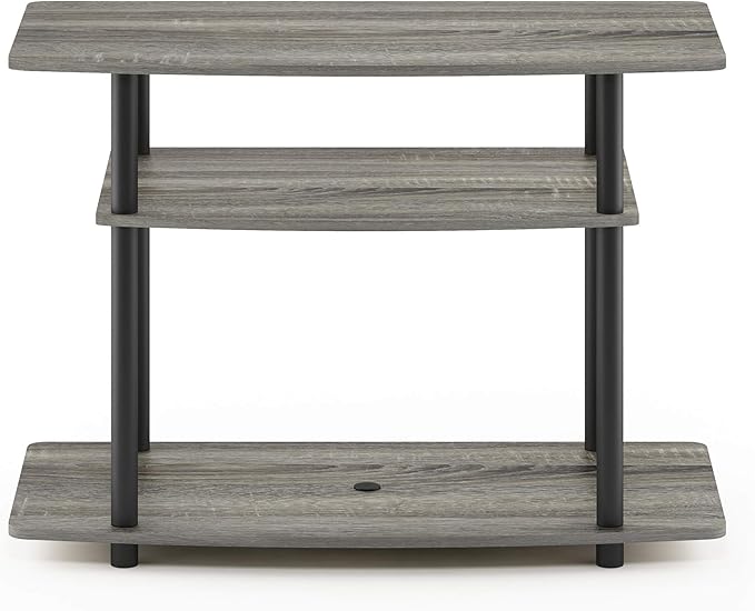 Furinno Turn-N-Tube No Tools 3-Tier Entertainment Center TV Stand - Image 5