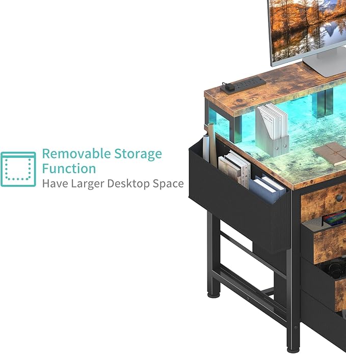 Lufeiya Reversible Gaming Desk - Image 8