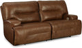 Signature Design by Ashley Francesca Modern Tufted Leather 2 Seat Power by SignatureDesignbyAshley