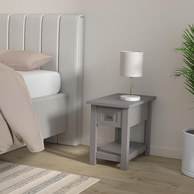 SIMPLIHOME Monroe SOLID ACACIA WOOD 14 inch Wide Rectangle Rustic Narrow Side - Image 2