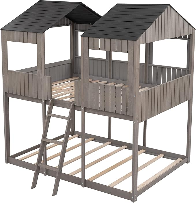 Ball & Cast Full Over Full Size Playhouse Bunk Bed - Image 5