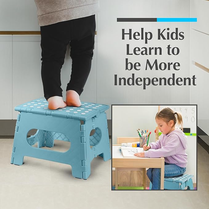 Handy Laundry - Folding Step Stool - Sturdy Enough Collapsible Stool to Support - Image 6
