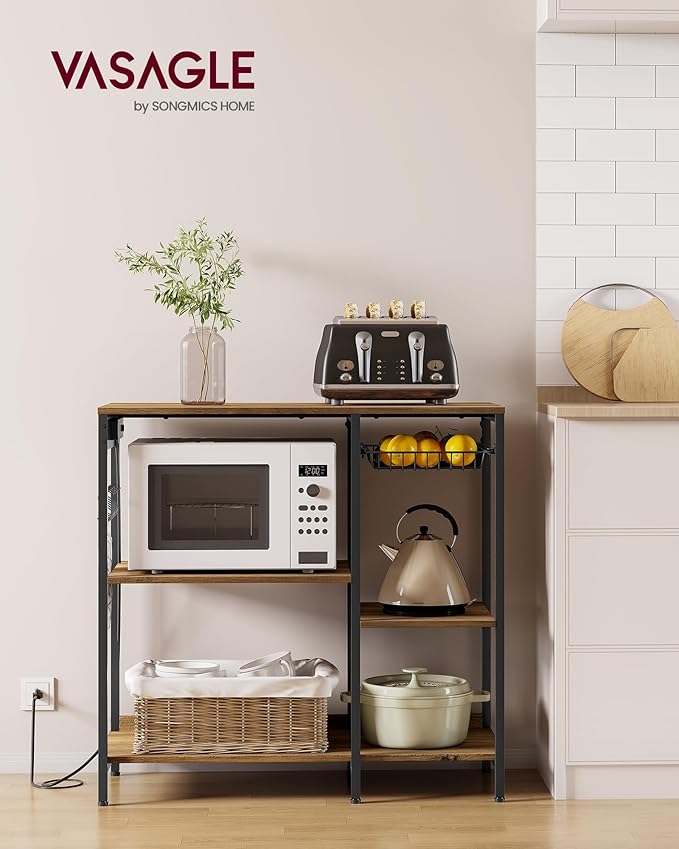 VASAGLE Baker's Rack, Coffee Bar Stand - Image 2
