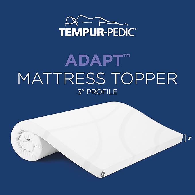 Tempur-Pedic TEMPUR Supreme 3-Inch Mattress Topper, Medium Firm, California King - Image 2