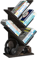 5 Tier Tree Book Shelf, Small Desktop Bookshelf by SHEEPAM