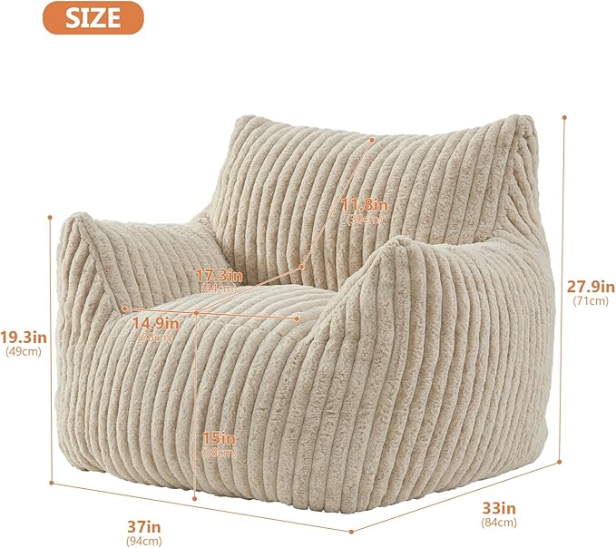 Giant Bean Bag Chairs for Adults - Image 2