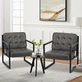 COLAMY Accent Chairs Set of 2, Modern Accent Arm Chairs by COLAMYINC