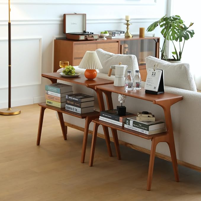 COZYMATIC Fadzai Solid Wood Console Table, Couch Table, Accent Sofa Table - Image 4