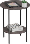 Side Table, Round End Table by CAMOAT