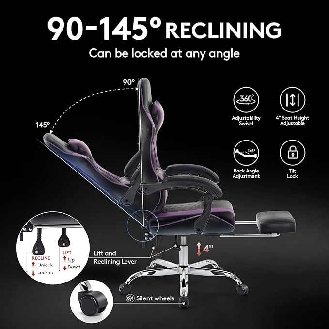 Gaming Chair, Computer Office Chair - Image 8