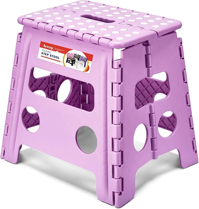 ACSTEP 13 Inch Folding Step Stool, Foldable Step Stools by ACSTEP