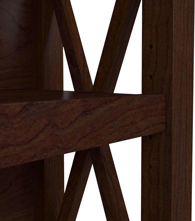 Bush Furniture Tall 5 Shelf Bookcase - Image 7