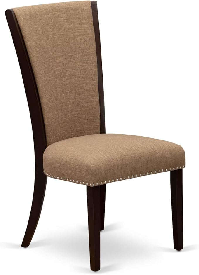 East West Furniture ANVE5-MAH-47 5 Piece Kitchen Table & Chairs Set Includes a - Image 8