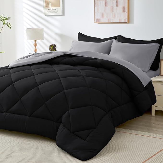 HEVUMYI Cali-King Comforter Set by HEVUMYI