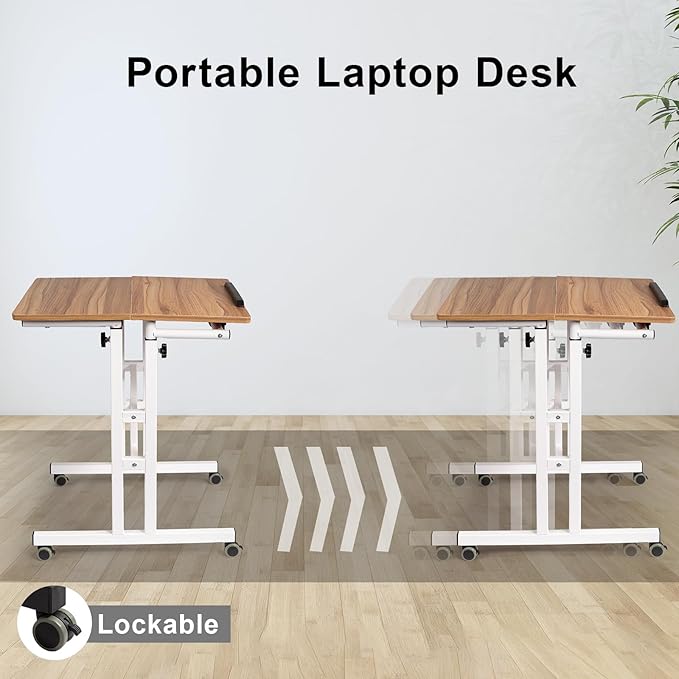 Hadulcet Mobile Standing Desk - Image 5