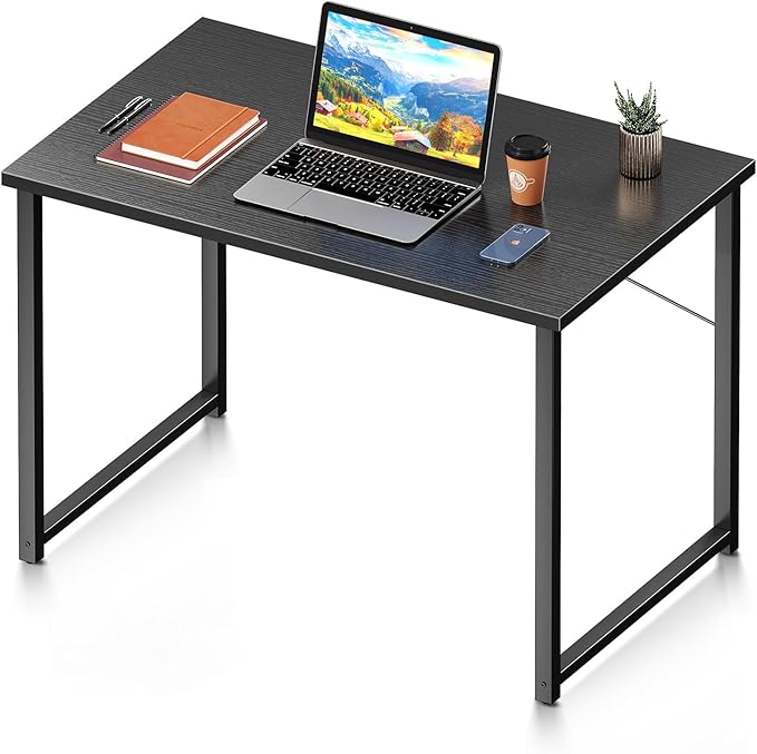 Coleshome 32 Inch Computer Desk, Modern Simple Style Desk by Coleshome