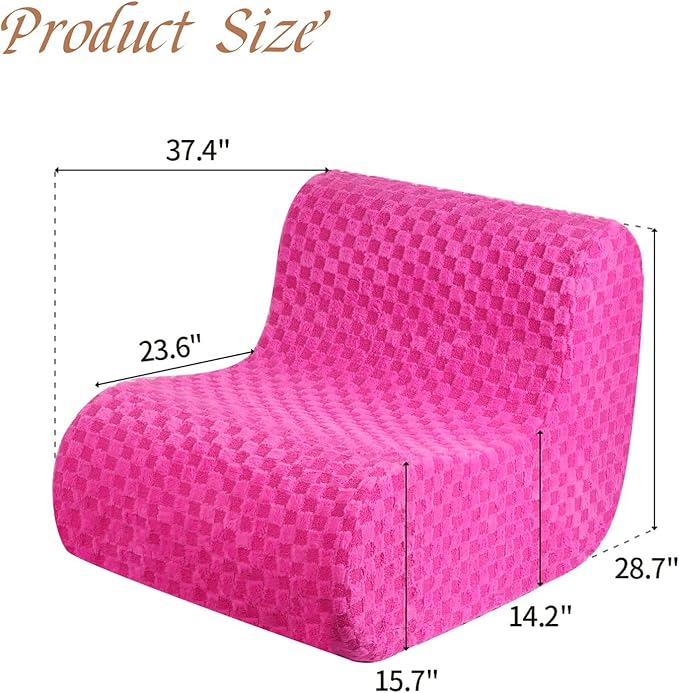 Bean Bag Chairs for Adults, Comfy Floor Sofa - Image 2