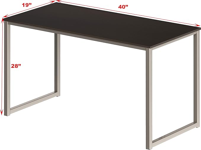 SHW Mission 40-Inch Home Office Computer Desk - Image 3