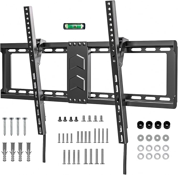 TV Wall Mount for Most 37-82 Inch, Low Profile Tilt Wall Mount TV Bracket for by SolidAsMountain