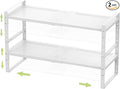 Expandable Stackable Aadjustable Shoe Rack Pantry Shelf by JOJOCROSSHIGHQUALITYLIFE