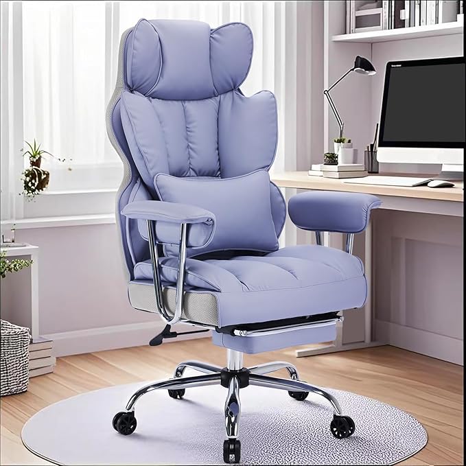 Efomao Big and Tall Office Chair 400LBS, Heavy Duty Executive Office Chair - Image 8