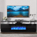70'' Fireplace TV Stand, Entertainment Center by Unknown