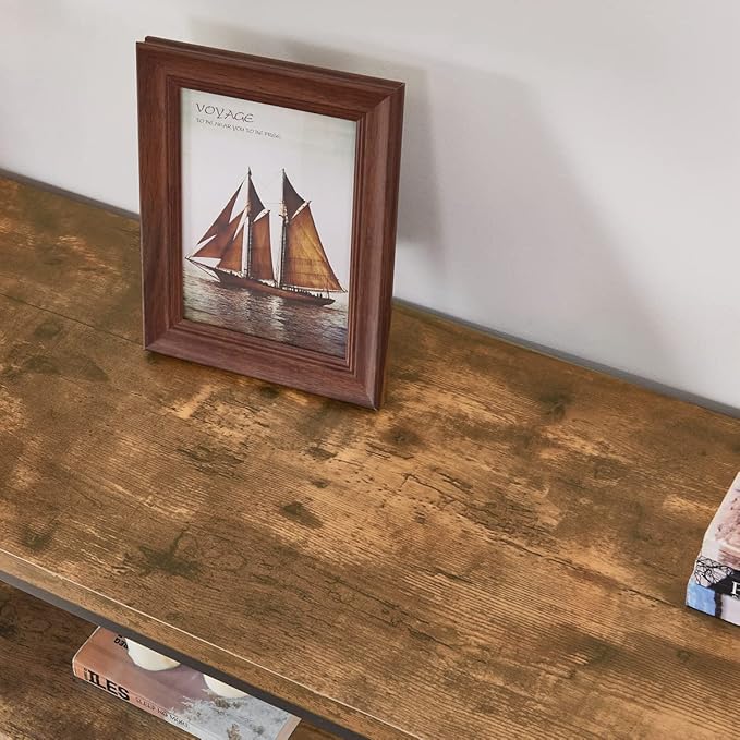 BON AUGURE Industrial Sofa Console Table - Image 3