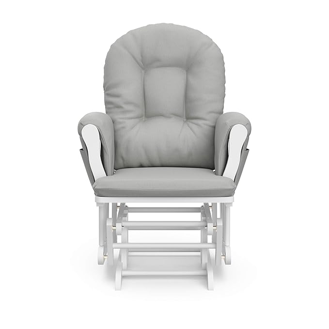 Storkcraft Premium Hoop Glider & Ottoman — GREENGUARD Gold Certified Nursery - Image 10