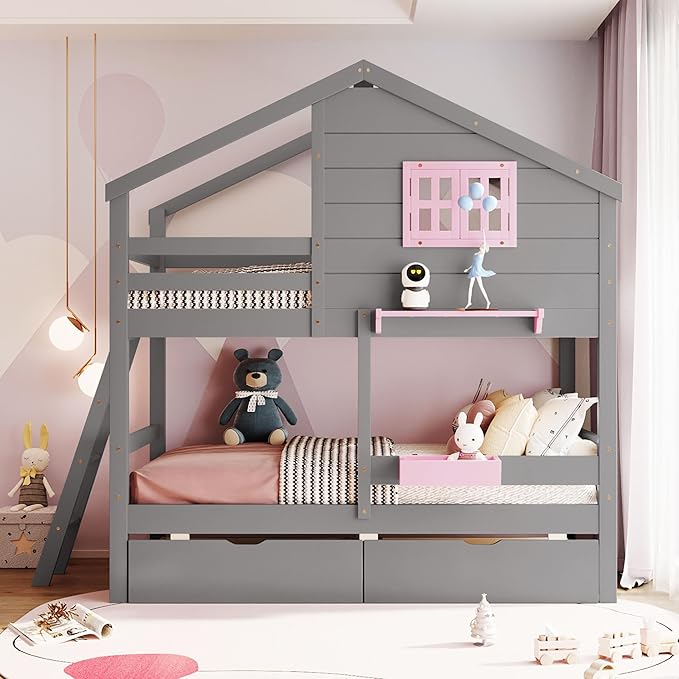 Ball & Cast Twin Over Twin Size Bunk Bed - Image 3