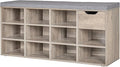 DINZI LVJ Shoe Bench, Entryway Storage Bench by DINZILVJ