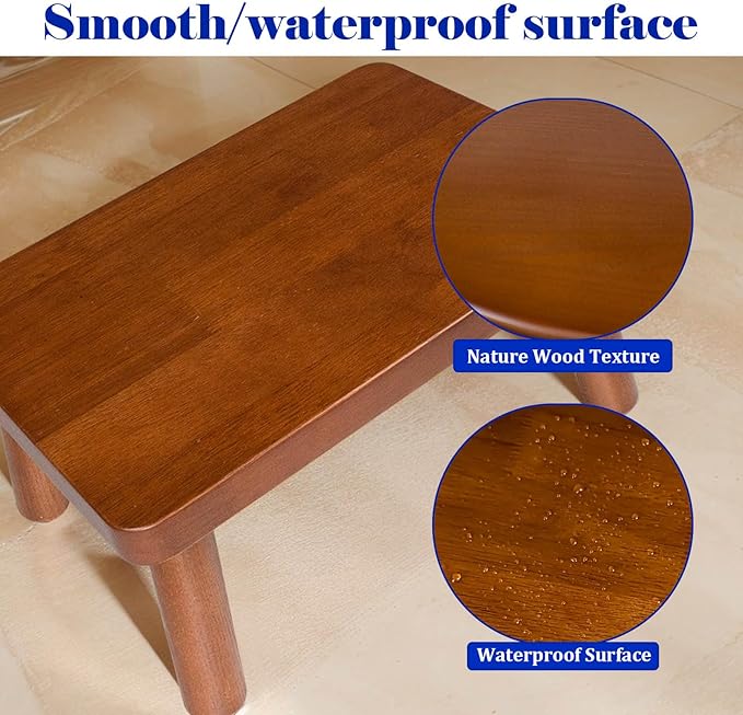 Wooden Step Stool, Foot Stool - Image 6