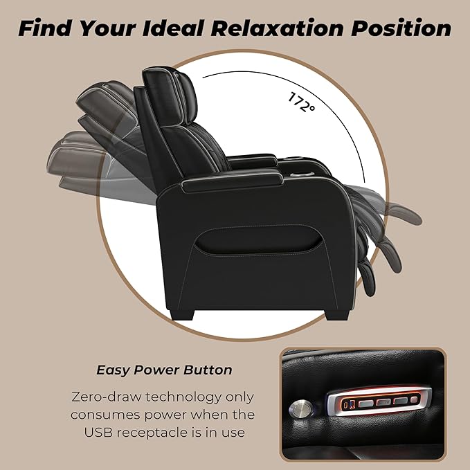 Signature Design by Ashley Boyington Modern Leather Match Power Reclining - Image 9